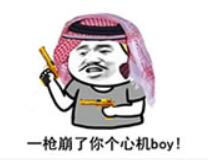 一枪崩了你个心机boy！