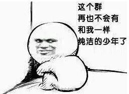 这个群再也不会有和我一样洁的少年了