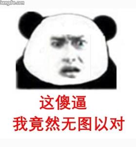 这傻逼我竟然无图以对