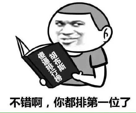 不错啊，你都排第一位了