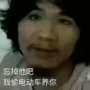 忘掉他吧我偷电动车养你