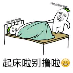 妈的起来学起床啦别撸啦