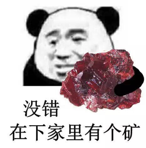 没错，在下家里有矿