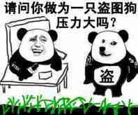 请问你作为一条盗图狗压力大吗