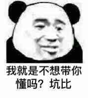 忘我就是不想带你懂吗？坑比