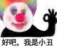好吧，我是小丑