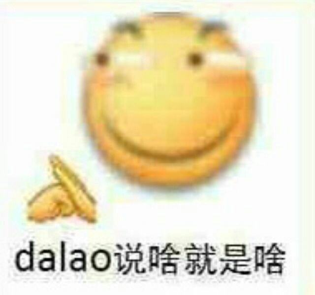 dalao说啥就是啥