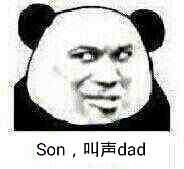 son,叫声dad