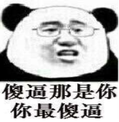 傻逼那是你你最傻逼