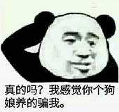 真的吗？我觉得你在骗我