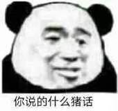 忘你说的什么猪话