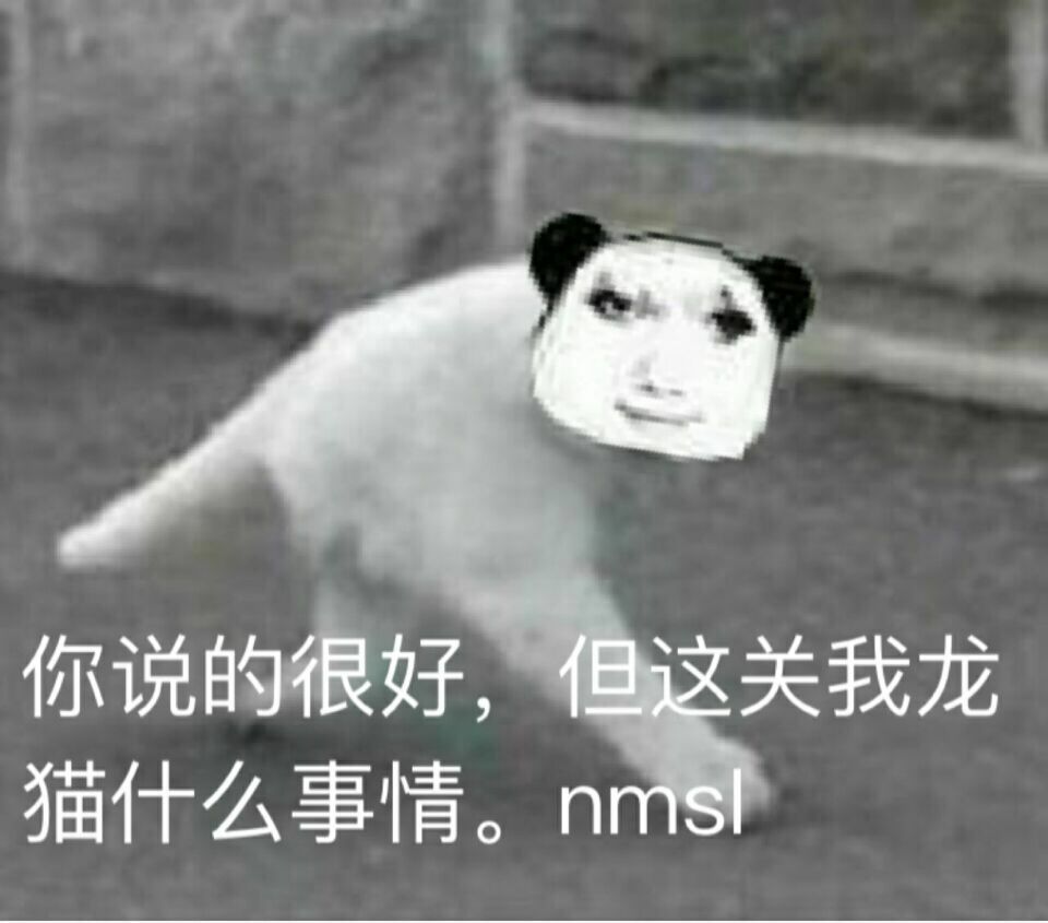 你说什么很好，但这管我龙猫什么事情