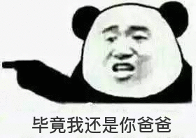 毕竟我还是你爸爸