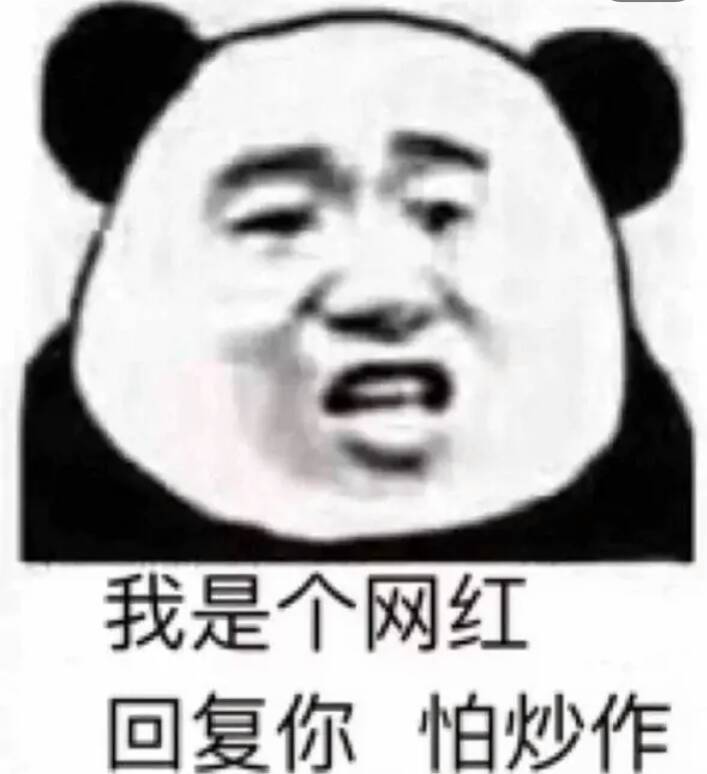 我是个网红回复你怕炒作