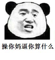 你算什么