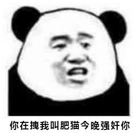 你在拽我叫肥猫今晚强奸你