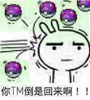 你TM倒是回来啊！！