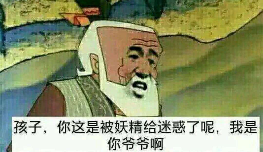 孩子，你被要妖精迷惑了