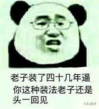 老子装了四是今年的逼