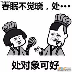 春眠不觉晓，处处对象可好