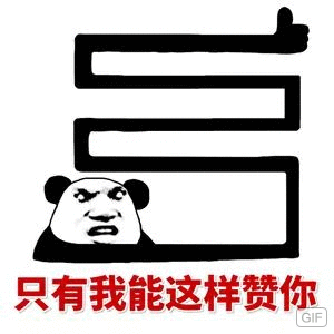 只有我能这样赞你GIF