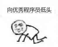 向优秀程序员低头