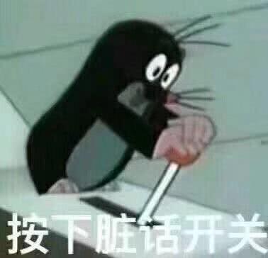 按下脏话开关