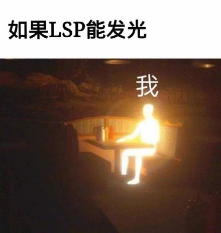 如果LSP能发光我我