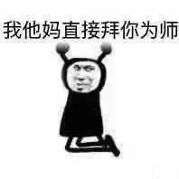 我他妈直接拜你为师