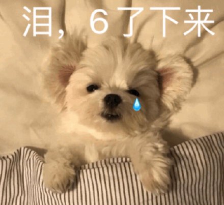 泪，6了下来