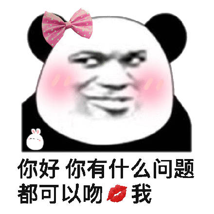 你好，你有什么问题都可以吻我