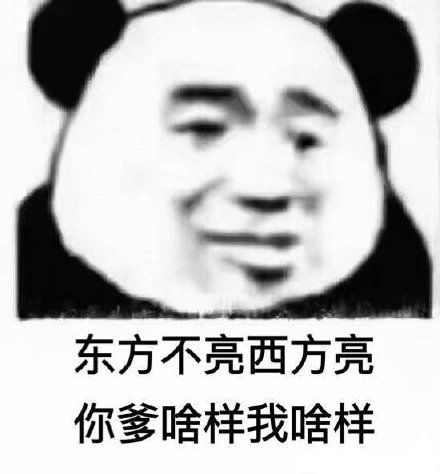 东方不亮西方亮 你爹啥样我啥样