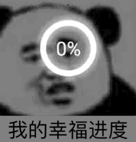 我的幸福进度0%