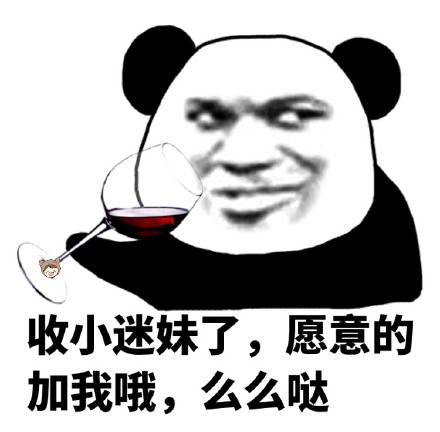 收小迷妹了，愿意的加我哦，么么哒