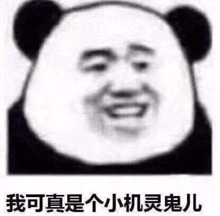 我可真是个小机灵鬼儿