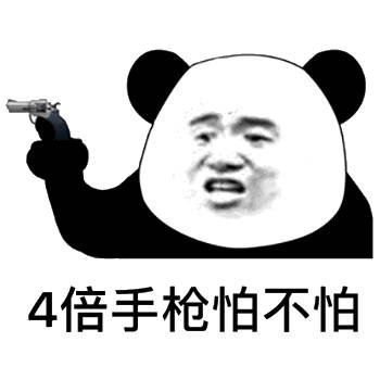 4倍手枪怕不怕