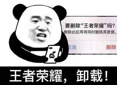 王者荣耀，卸载！