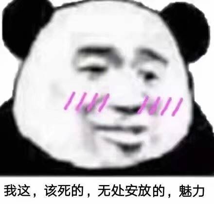 我这，该死的，无处安放的，魅力