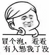 冒个泡，看看有人想我了没