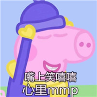 小猪佩琪表情包带字 你他妈在说什么我还要装模作样听多久