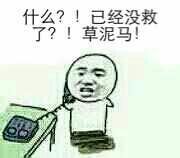 什么？！已经没救了？！草泥马！