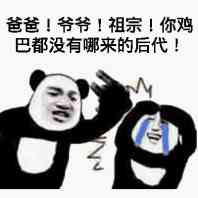 爸爸！爷爷！祖宗！你鸡巴都没有哪来的后代！