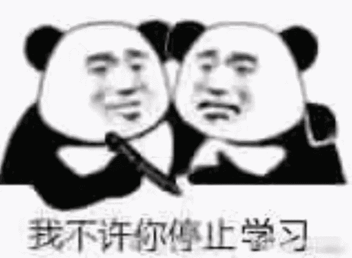 我不许你停止学习