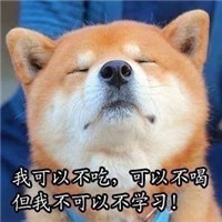 学习系列柴犬贱表情包带字大全 美好的一天从学习开始