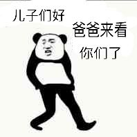 儿子们好，爸爸来看你们了