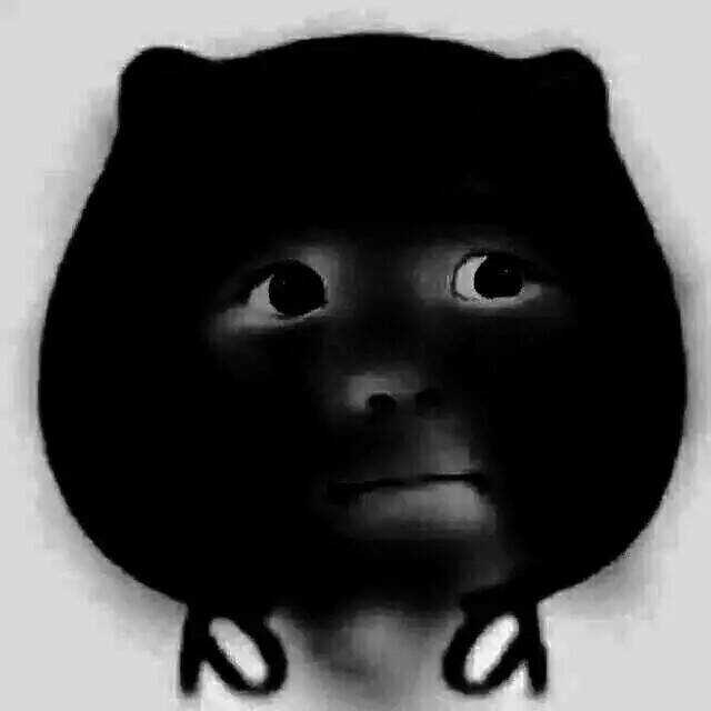 猫脸黑脸（超黑版斗图啦doutula.com）