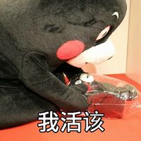 熊本熊带字表情包精选 情侣吵架后男生的正确打开方式