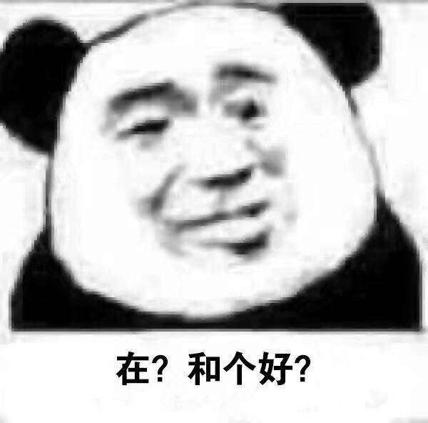 在？和个好？