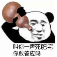 叫你一声死肥宅，你敢答应吗