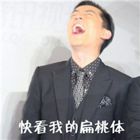 胡歌大笑版文字表情包 就像吃了炫迈